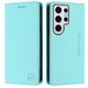 thumbnail image 4 of Funda Billetera con Soporte para Samsung Galaxy S24 Ultra Bloqueo RFID Plegable Verde menta, 4 of 6