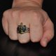 thumbnail image 3 of Anillo de Hombre Ancla Vintage Nautico Moda Moderno, 3 of 3