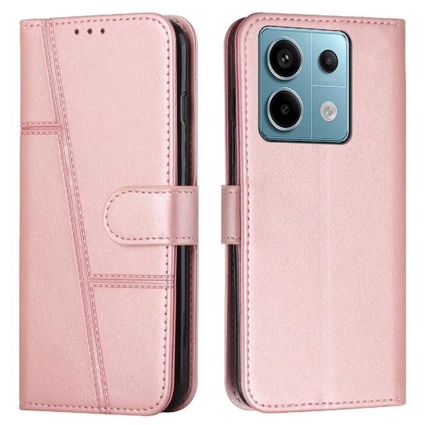 Funda Flip Para Xiaomi Redmi Note 13 Pro – Carcasa Delgada Y Resistente A Impactos Con Soporte Para Uso Diario Y Profesional