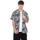 thumbnail image 1 of Guayabera Hombre Tribal Viscosa Negro Corona, 1 of 5