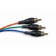 thumbnail image 2 of Cable Cableleader Hd15 A Rca X 3 Dorado 3 M Negro, 2 of 4