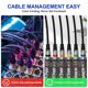 thumbnail image 3 of Cable XLR Heams de 6 ft y 3 pines, pack de 6, 3 of 3