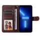 thumbnail image 4 of Funda Billetera para Motorola Edge 50 Fusion con Porta Tarjetas y Soporte Ajustable Marrón, 4 of 5