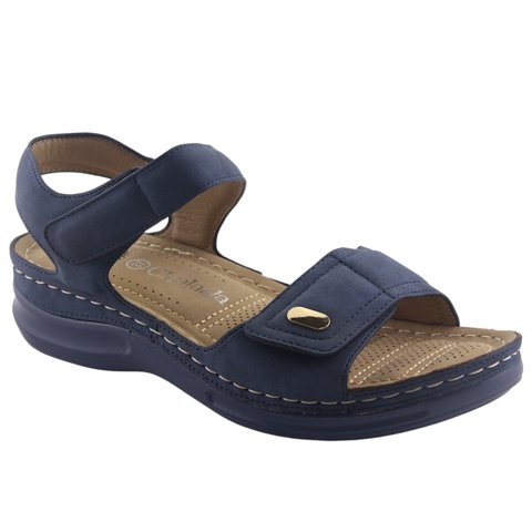 Sandalia Chalada Mujer Kon-15 Azul Comfort