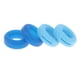 thumbnail image 1 of 2 pares antideslizante de silicona ganchos para los oídos titular para gafas de color azul oscuro azul claro, 1 of 5