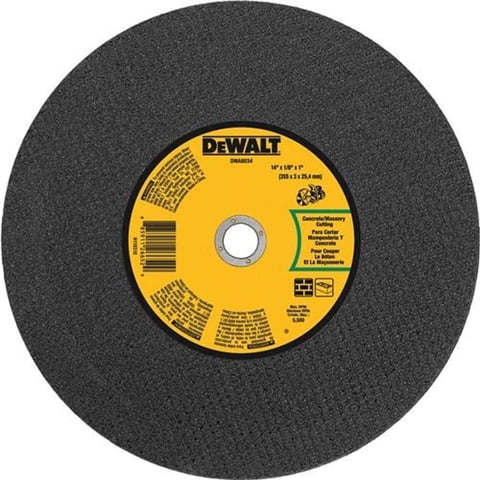 Dewalt - Disco De Corte Dwa8034 Para Sierra De Puerto Para Mampostería De Hormigón