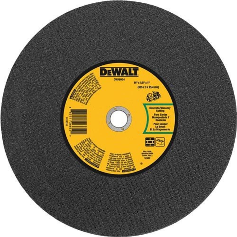 Dewalt - Disco De Corte Dwa8034 Para Sierra De Puerto Para Mampostería De Hormigón