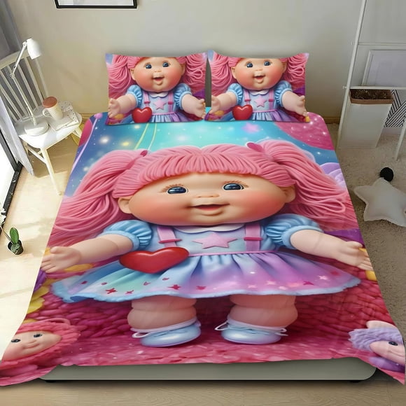 Juego de Sábanas Infantil Desmarcar Cabbage Patch 3 Piezas 135cm x 200cm