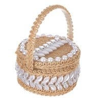 Bothyi - Caja Para Anillos De Boda, Romántica Y Elegante, Ideal Para Eventos.