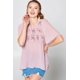 thumbnail image 2 of Esta Blusa de Gasa con Burbujas y Ribete de Encaje Detallado, 2 of 5
