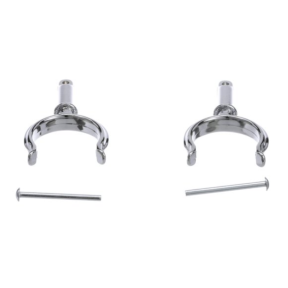 Juego de bocinas Rowlock de montaje superior SEACHOICE para vehículos, cromadas