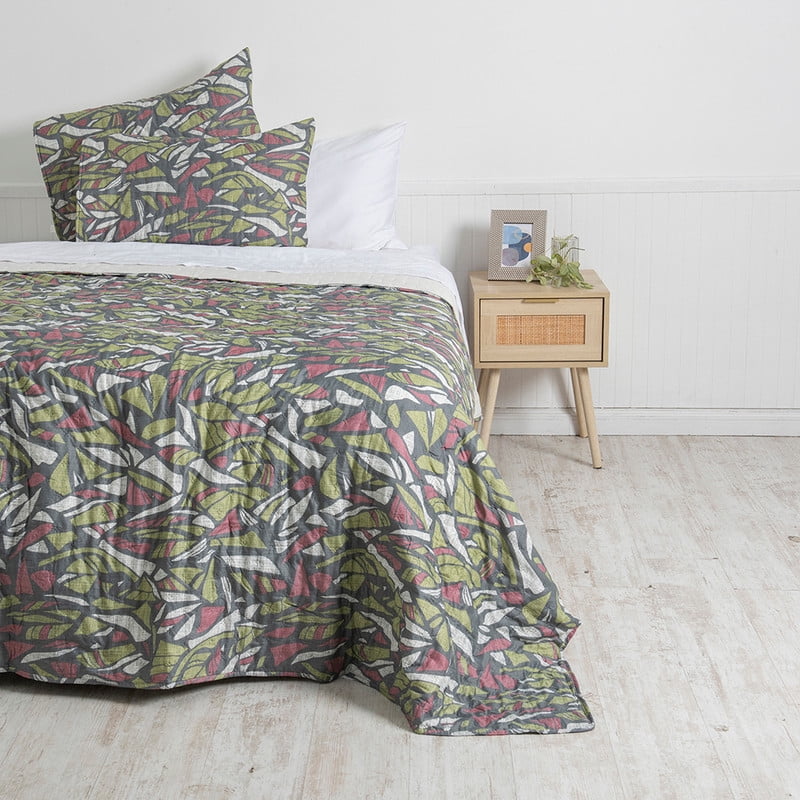 Mashini - Quilt Toledo Mf Estampado 2 P Stone