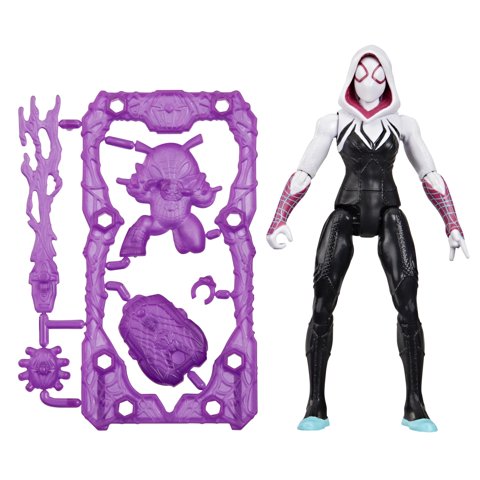 Figura De Acción Spider-Man Marvel Ghost-Spider 11,4 Cm Con Accesorios