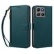 thumbnail image 1 of Funda Tipo Billetera para Motorola Moto G17 4G/G17 Power 4G con Soporte y Bolsillo con Cierre Verde, 1 of 1
