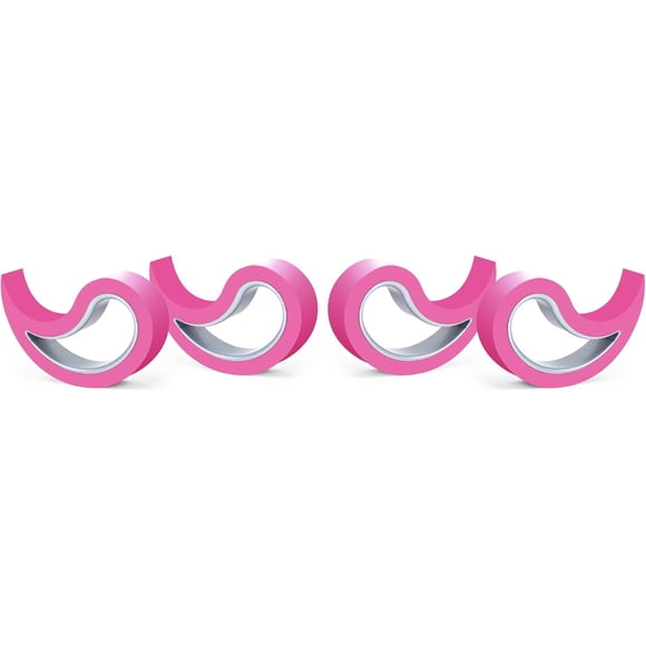Tope Stoppy Rosa 4 unidades – Cuña multiusos para puertas y ventanas