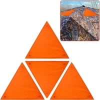 Xusx111 - Conjunto De 4 Paneles Ciegos De Caza De Seguridad - Panel De Señal Magnética Con 12 Botones Y Bolsa De Almacenamiento, Cubierta Ciega Portátil Para Soporte De Árbol Ciego De Tierra