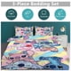 thumbnail image 5 of Stitch Print Bedding Set Pattern Duvet Cove Set 3 Pieces 1 Quilt Cover And 2 Pillowcases for Women Men Teens, 5 of 5