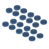 Magideal - 20 Piezas Puntas Para Tacos De Billar Puntas Para Tacos De Billar, Puntas De Salto Para Reparación De Alta Dureza, Cabezales Para Club Sala De Billar 10Mm