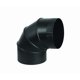 thumbnail image 1 of Empalme imperial para tubos de 3 pulgadas de diámetro, negro, 28 Ga, 1 of 2
