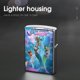thumbnail image 4 of Magia de sirena-theme Copper Metal Lighter Shell, Premium Replacement Refillable Lighter Case with Durable Metal Construction, Compatible with Zippo and Most Standard Lighter Models, 4 of 6