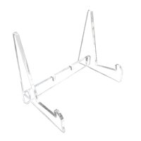 Bothyi - Soporte De Acrílico Para Libros, Estante De Almacenamiento Para Tabletas, Soporte Para Libros Estable Y Transparente