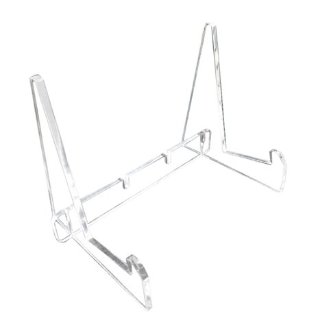 Bothyi - Soporte De Acrílico Para Libros, Estante De Almacenamiento Para Tabletas, Soporte Para Libros Estable Y Transparente