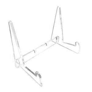 Bothyi - Soporte De Acrílico Para Libros, Estante De Almacenamiento Para Tabletas, Soporte Para Libros Estable Y Transparente