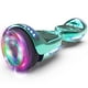thumbnail image 1 of Hoverboard skate eléctrico con altavoz inalámbrico y luces LED adecuado para niños, niñas y niños para uso en interiores y exteriores, 1 of 3