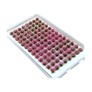 Bothyi - Modelo De Racimo De Flores En Miniatura De Bricolaje Artificial Para Decoración Rosa