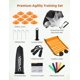 thumbnail image 2 of Set de equipo de entrenamiento de velocidad YISSVIC Agility Ladder de 6 m, 2 of 9