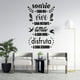 thumbnail image 2 of Frase Deco Sonríe Cada Día Vive Cada Instante No.4 FR‑11025, 2 of 3