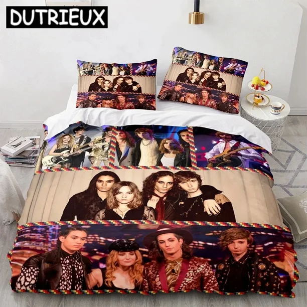 Maneskin Bedding Set Duvet Cover Quilt Cover Pillowcase Duvet Cover Bed Sheets