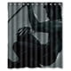 thumbnail image 1 of Cortina de ducha de baño con ganchos de Wolverine bajo la lluvia, tamaño 60 x 72 pulgadas, 1 of 3