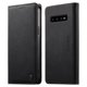 thumbnail image 1 of Funda Billetera de Cuero para [Samsung Galaxy S10], Bloqueo RFID, Tarjetas y Soporte Negro, 1 of 5