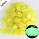 thumbnail image 1 of 100pcs/bag, Glow-in-the-Dark Pebbles: Create A Magical Garden, Aquarium Decoration, Landscaping Or Wedding Decoration! (0.31*0.39inch), 1 of 5