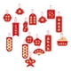 thumbnail image 2 of 16 Piezas 2024 Decoraciones Colgantes De Año Nuevo Chino Año Lunar Colgantes De Año Nuevo Estilo B, 2 of 3