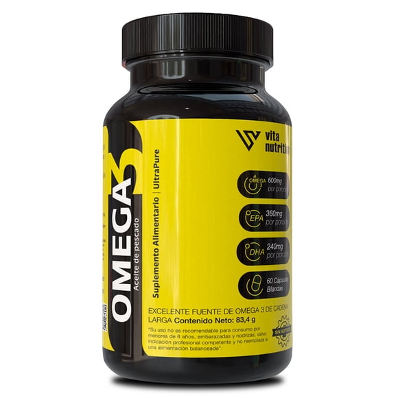Omega 3 60 Cápsulas VitaNutrition