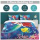 thumbnail image 5 of The Little Mermaid 3-Piece Bedding Set Soft Warm And Comfortable Soft Bed Set for Bedroom, 5 of 5