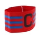 thumbnail image 2 of Fútbol Fútbol Deportes Brazo Bandas Ajustables Capitán Brazalete #2 Rojo, 2 of 5