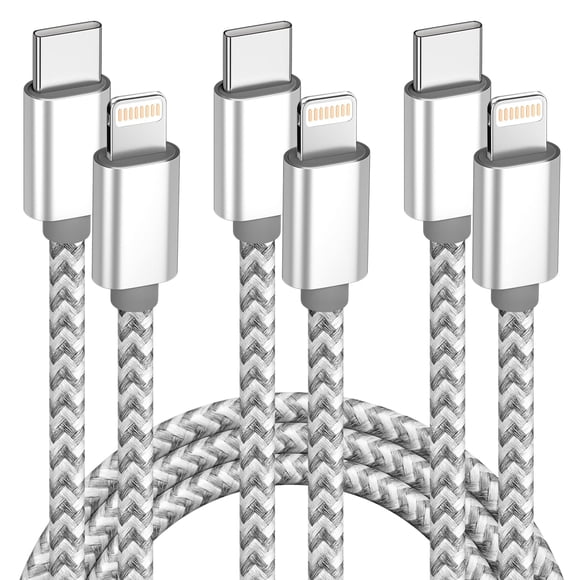 Cable USB C a Lightning MenoSupp Apple MFi de 6 pies para iPhone