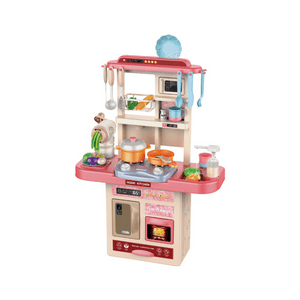 Dream And Kitchen - Cocina De Juguete Niña 65Cm Con Sonido Luz Y Maquina De Plastilina 68Pcs