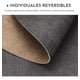 thumbnail image 2 of Set 4 Individuales Ecocuero Impermeables Antimanchas Reversibles Jaspeado Beige, 2 of 9