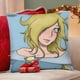 thumbnail image 4 of Princesa Rosalina Fundas de almohada de terciopelo con tema, regalos de funda de almohada, decoración para el hogar, cojín de lanzar, regalo de cumpleaños para fans y parejas.56*56cm., 4 of 6