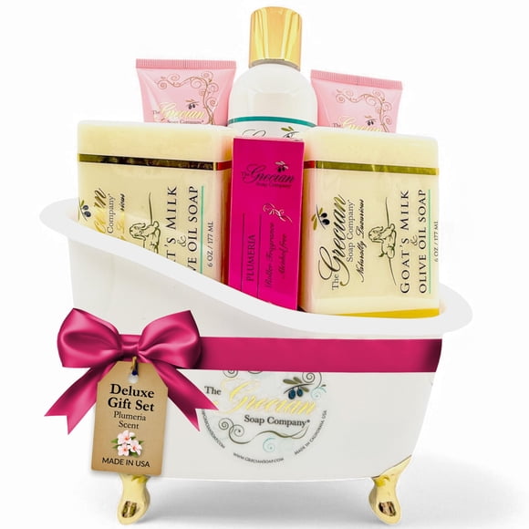 Set de Cuidado de la Piel The Grecian Soap 6 piezas Leche de Cabra y Aceite de Oliva
