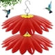 thumbnail image 1 of Protector contra la lluvia para comedero de pájaros andergi 34 cm, pack de 2 (rojo), 1 of 7