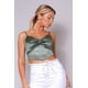 thumbnail image 1 of Top Sexy con Tirantes Finos y Fruncido en la Parte Delantera con Bufanda, 1 of 4