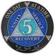 thumbnail image 1 of Moneda coleccionable Simply Minimal 5 años con brillantina, 1 of 2