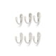 thumbnail image 3 of Ganchos Metálicos Mainstays Satin Nickel Set 6 Pared 10 kg, 3 of 3