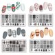 thumbnail image 4 of Juego de Placas de Estampado para Uñas Born Pretty – Cuadros, Flores y Encaje, 4 of 9