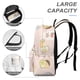 thumbnail image 4 of Sumikko Gurashi-theme Backpack, Campus style schoolbag Bookbag with Adjustable Shoulder Straps And Large Zip Compartment, Unisex Travel Bags.42x30x15cm, 4 of 6